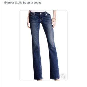 GORGEOUS STELLA JEANS BY EXPRESS
